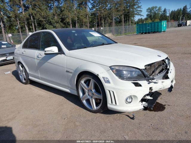 2010 MERCEDES-BENZ C 63 AMG WDDGF7HB7AF476889