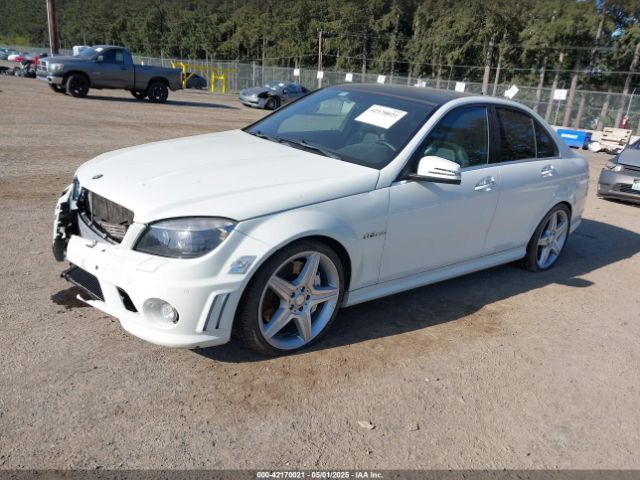 2010 MERCEDES-BENZ C 63 AMG WDDGF7HB7AF476889 Photo 1