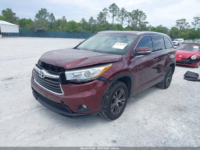 5TDKKRFH2GS167956 Toyota Highlander Xle V6