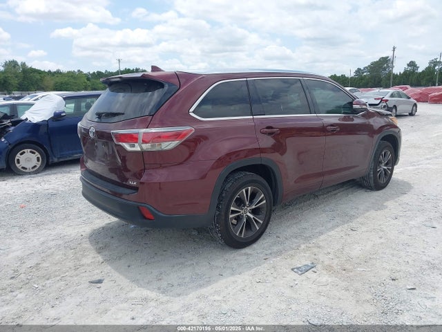 5TDKKRFH2GS167956 Toyota Highlander Xle V6