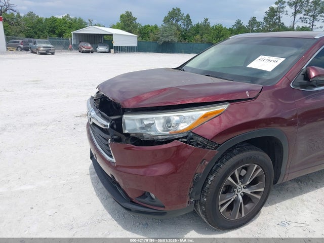 5TDKKRFH2GS167956 Toyota Highlander Xle V6