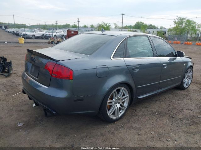2008 AUDI A4 WAUDF78EX8A111781 Photo 3