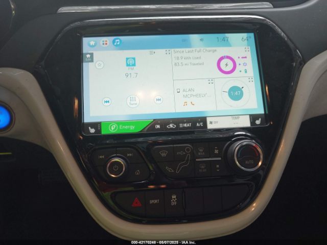 1G1FY6S01L4147260 Chevrolet Bolt Ev Fwd Lt