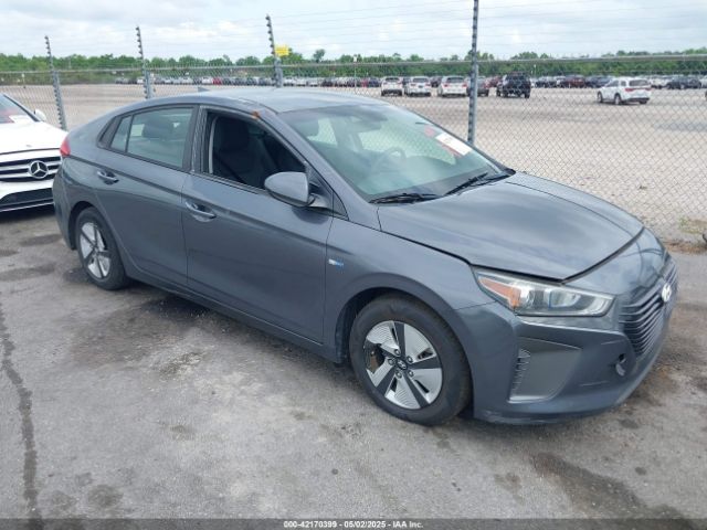 KMHC65LC9JU077745 Hyundai Ioniq Hybrid Blue