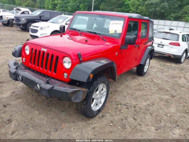 1C4BJWDG6GL221689 Jeep Wrangler Unlimited Sport