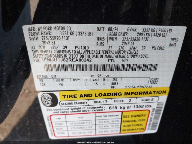 1FMJU1J82REA88242 Ford gtdi-standard