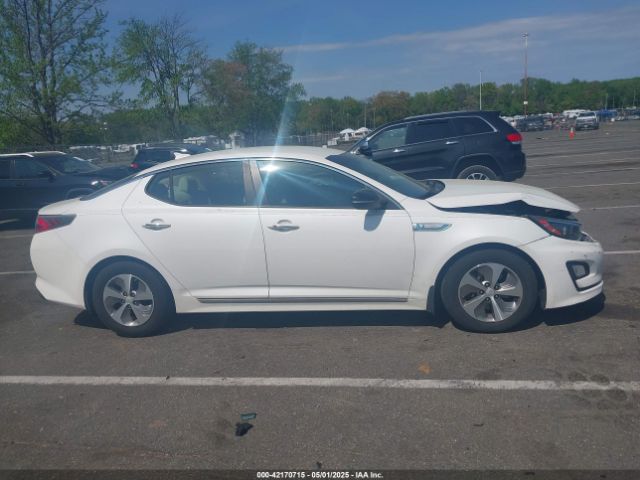 KNAGM4AD8E5076052 KIA Optima Hybrid Lx