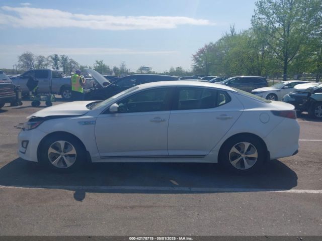 KNAGM4AD8E5076052 KIA Optima Hybrid Lx