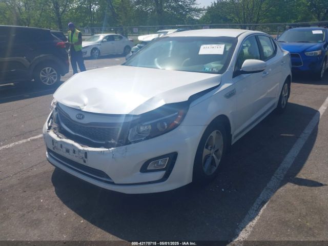 KNAGM4AD8E5076052 KIA Optima Hybrid Lx