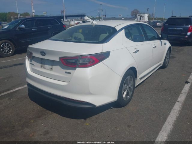 KNAGM4AD8E5076052 KIA Optima Hybrid Lx