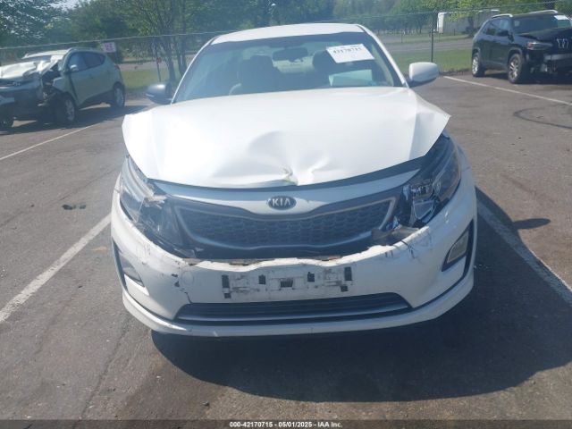 KNAGM4AD8E5076052 KIA Optima Hybrid Lx