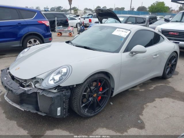 2018 PORSCHE 911 WP0AB2A96JS122763 Photo 1
