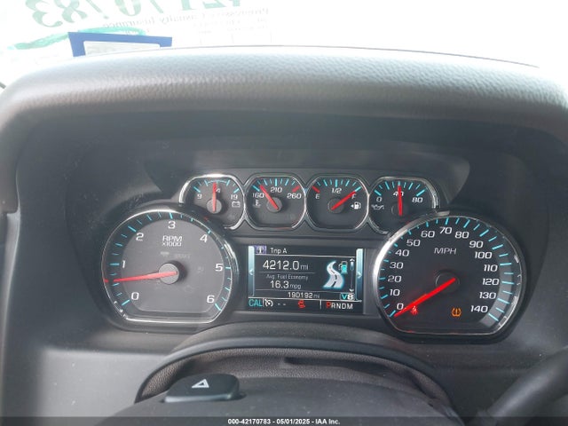 1GNSCCKC6FR640184 Chevrolet l83 - vvt, active fuel management, aluminum