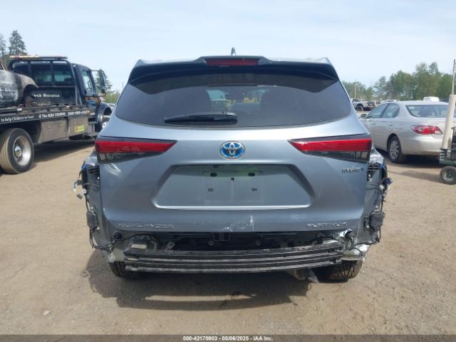5TDEBRCH7NS098017 Toyota Highlander Hybrid Platinum
