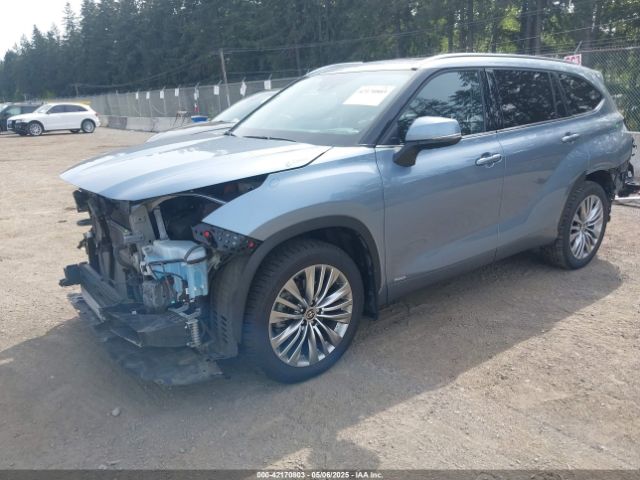 5TDEBRCH7NS098017 Toyota Highlander Hybrid Platinum