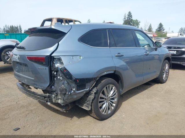 5TDEBRCH7NS098017 Toyota Highlander Hybrid Platinum