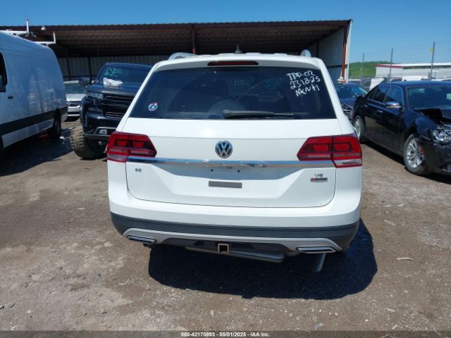 1V2UR2CA2KC590287 Volkswagen Atlas 3.6l V6 Se W/technology
