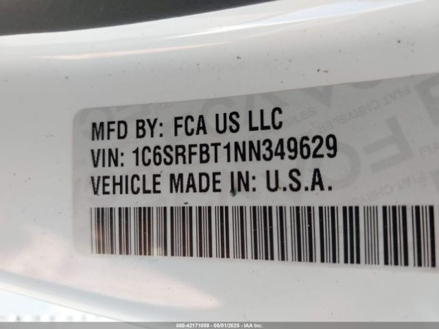 2022 RAM 1500 1C6SRFBT1NN349629 Photo 8