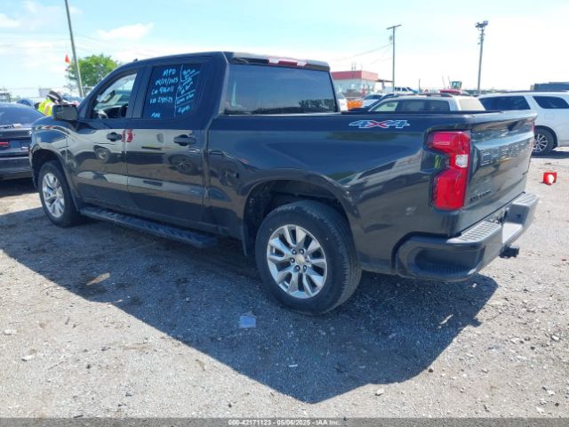 3GCPYBEK5MG240529 Chevrolet Silverado 1500 4wd  Short Bed Custom