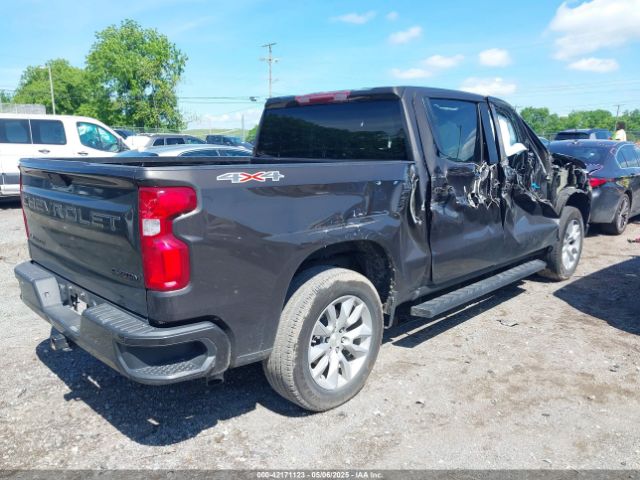 3GCPYBEK5MG240529 Chevrolet Silverado 1500 4wd  Short Bed Custom