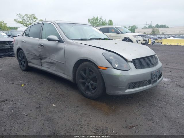 Auction sale of the 2005 Infiniti G35x, vin: JNKCV51F05M306144, lot number: 42171172
