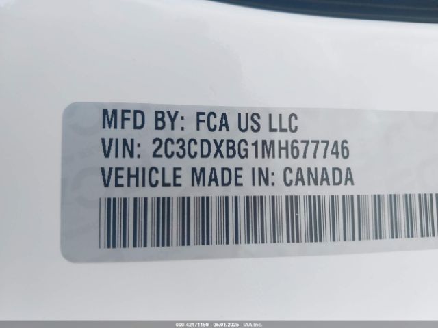 2021 DODGE CHARGER 2C3CDXBG1MH677746 Photo 8