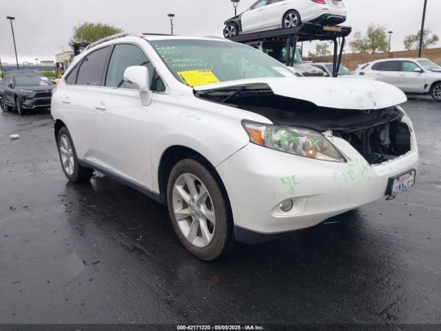 Auction sale of the 2012 Lexus Rx 350, vin: 2T2BK1BA7CC123198, lot number: 42171220