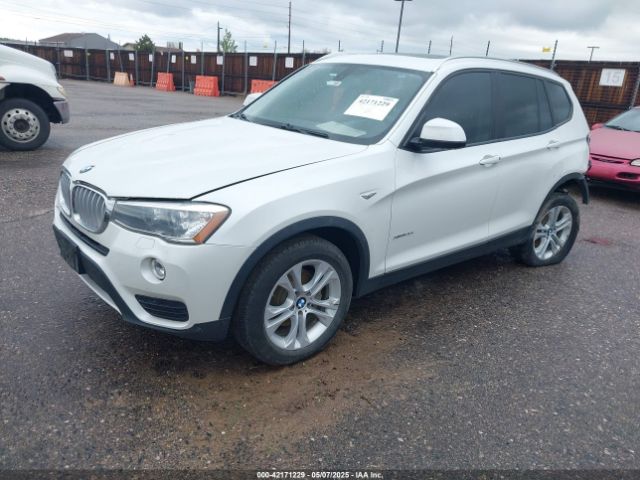 2017 BMW X3 5UXWX7C55H0U42532 Photo 1