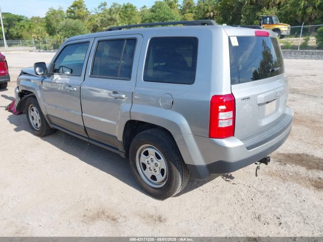 1C4NJPBB0GD652159 Jeep Patriot Sport