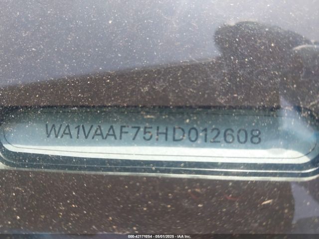 WA1VAAF75HD012608 Audi Q7 3.0t Premium