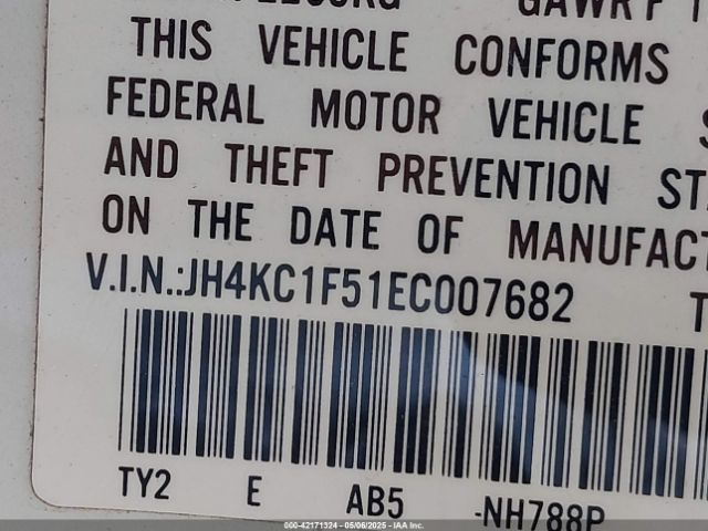 2014 ACURA RLX JH4KC1F51EC007682 Photo 8