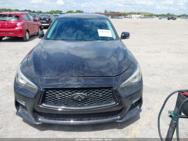 JN1FV7AP6GM421131 Infiniti Q50 3.0t Red Sport 400