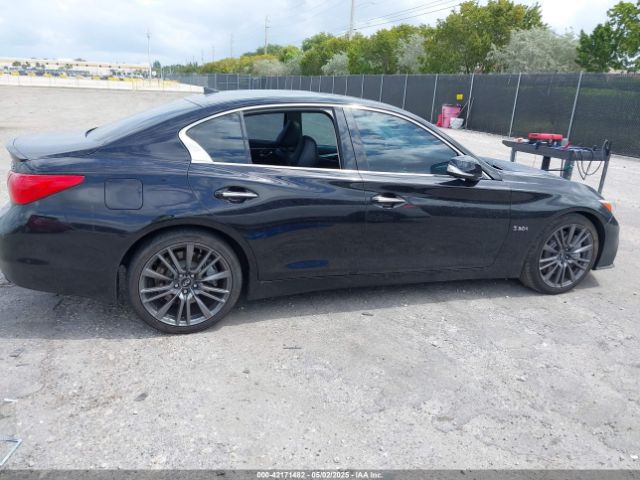 JN1FV7AP6GM421131 Infiniti Q50 3.0t Red Sport 400