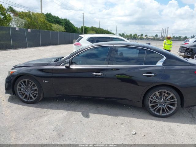 JN1FV7AP6GM421131 Infiniti Q50 3.0t Red Sport 400