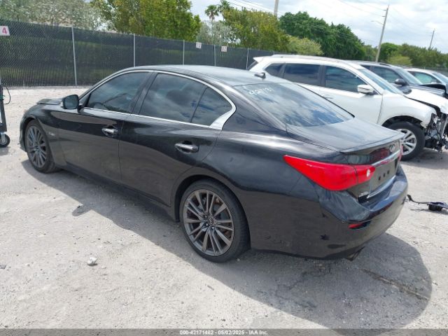 JN1FV7AP6GM421131 Infiniti Q50 3.0t Red Sport 400