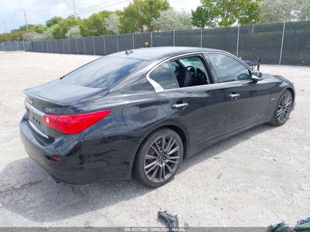 JN1FV7AP6GM421131 Infiniti Q50 3.0t Red Sport 400
