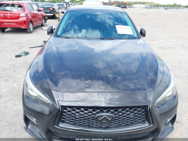 JN1FV7AP6GM421131 Infiniti Q50 3.0t Red Sport 400