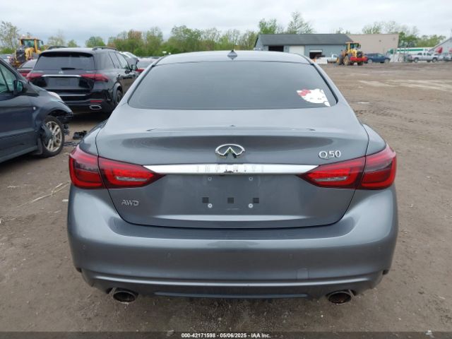 JN1EV7AR6KM550265 Infiniti Q50 3.0t Luxe