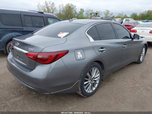 JN1EV7AR6KM550265 Infiniti Q50 3.0t Luxe