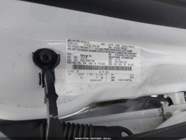 1FADP5CU7EL503688 Ford C-max Energi Sel