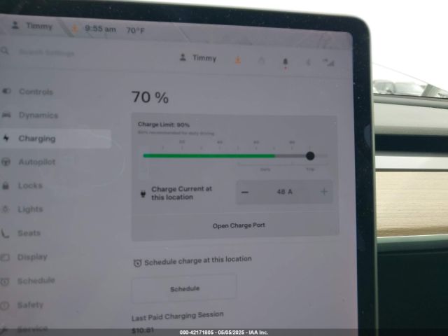 5YJYGDEF4MF250206 Tesla Model Y