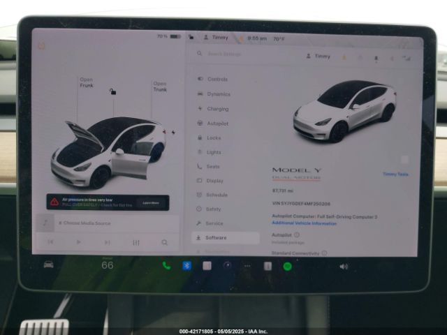 5YJYGDEF4MF250206 Tesla Model Y