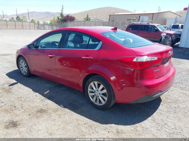 KNAFX4A84E5085384 KIA FORTE EX