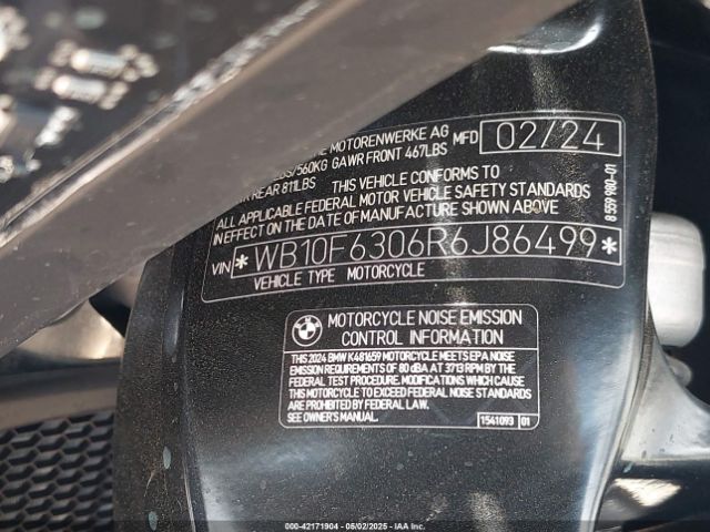 2024 BMW K1600 WB10F6306R6J86499 Photo 9