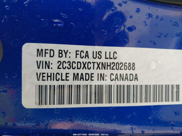 Dodge CHARGER R/T 2022 2C3CDXCTXNH202688 Image 9