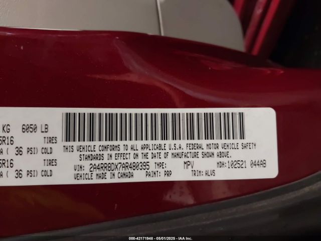 2010 CHRYSLER TOWN & COUNTRY 2A4RR8DX7AR480395 Photo 8
