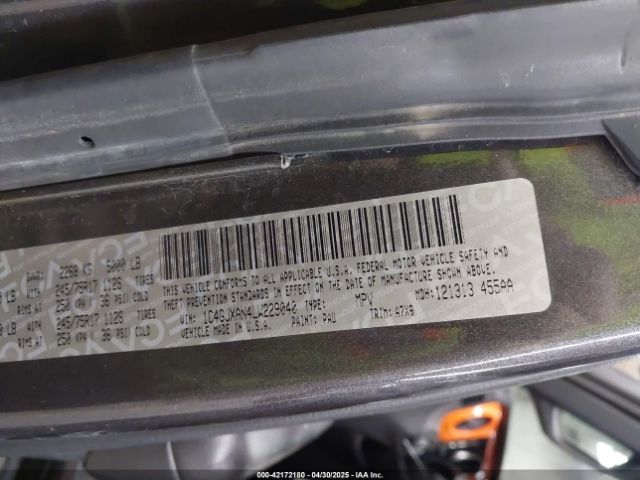 1C4GJXAN4LW229040 Jeep Wrangler Sport S 4x4