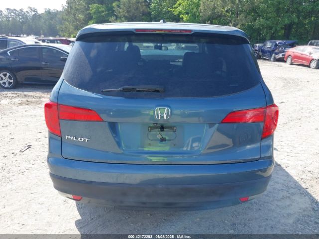 5FNYF5H51GB050853 Honda Pilot Ex-l
