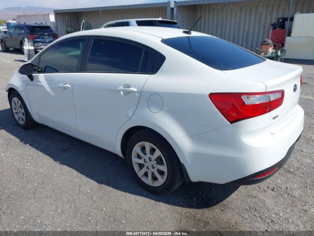 KNADM4A33F6466255 KIA RIO LX