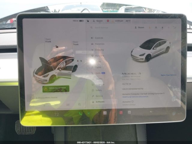 5YJ3E1EB6NF110719 Tesla Model 3 Long Range Dual Motor All-wheel Drive